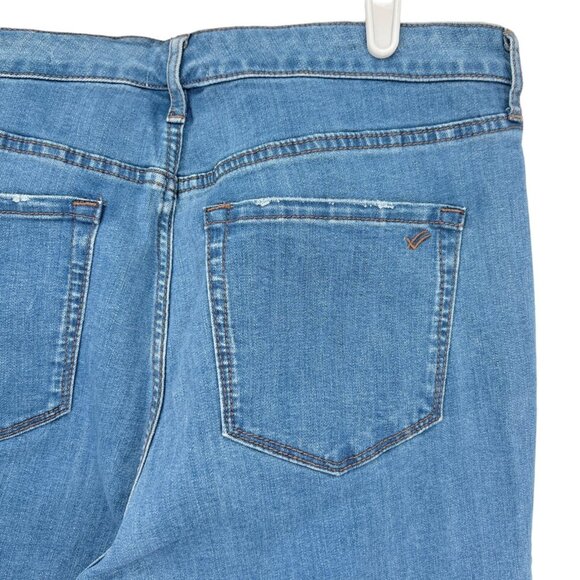 WILLIAM RAST Women's Ankle Skinny Jeans High Rise Ombre Grommet Stretch Size 30 - Picture 9 of 12